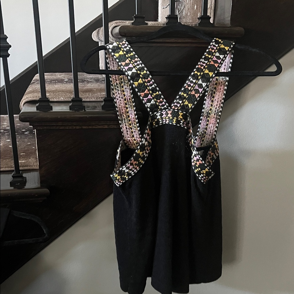 NWT  Black and Multicolor Sweater